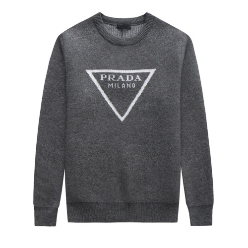 Prada Men Womens Sweater Luxury Brand Mens Knitwear Top Quality   