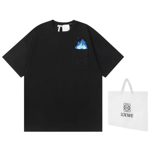 Loewe Luxury Brand Men Womens Short Sleeve T-Shirt   