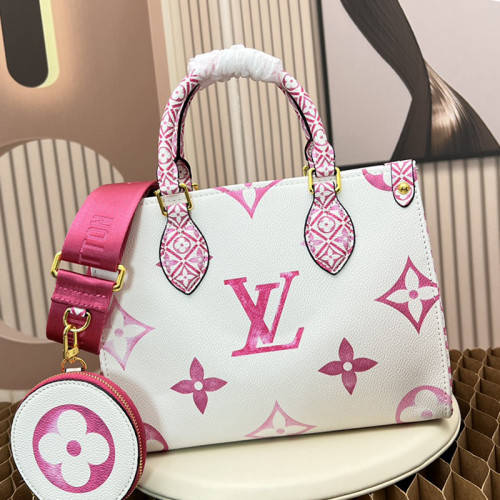 Louis Vuitton Womens Bags Handbags Luxury Brand LV ONTHEGO PM M58956 Handbags for Women with Original Box  