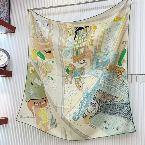 Hermes Scarves Womens Fashion Scarf Shawl 114