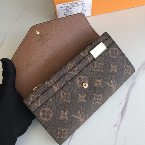 Louis Vuitton Mens Womens Wallets Purse Luxury Brand Designer Zippy WALLET with Original Box M60531