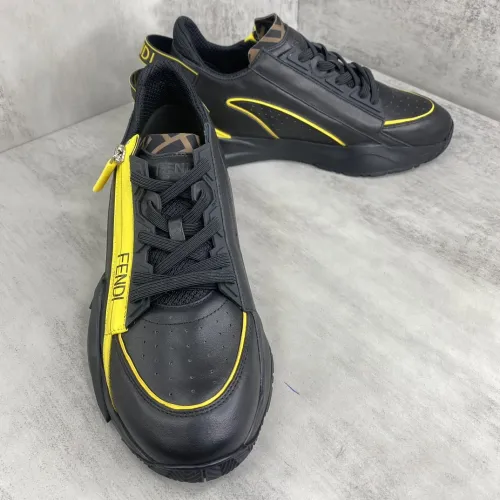 Fendi Mens Shoes Fashion Sneakers Luxury Brand Casual Fendi Flow Low-Top Sneakers Shoes for Men with Original Box Whatsapp 