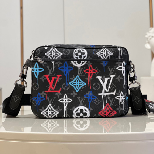 Louis Vuitton Mens Shoulder Bags Luxury Brand Fashion Type Trio Messenger M21396 with Original Box  