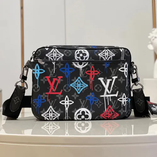 Louis Vuitton Mens Shoulder Bags Luxury Brand Fashion Type Trio Messenger M21396 with Original Box  