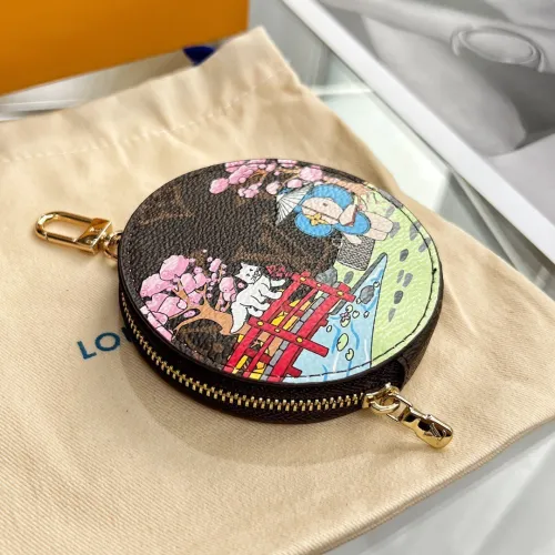 Louis Vuitton Womens Bags Wallets Coin Purse Luxury Brand Louis Vuitton Porto Moneron M80864 Vivienne 2021 Holiday with Original Box