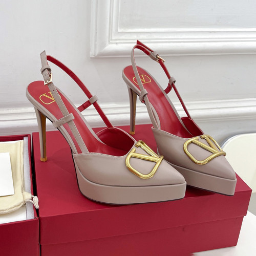 Valentino Garavani Women Fashion Shoes Pumps Luxury Brand Vlogo Signature Calfskin with Original Box 11cm Heel Whatsapp 