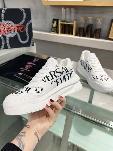 Versace Men Shoes Fashion Sneakers Luxury Brand Top Quality Breathable Versace Odissea Sneaker with Original Box whatsapp  