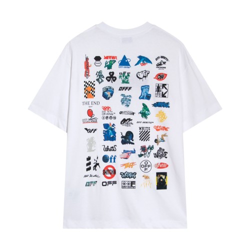 Off-White Luxury Brand Men Womens Short Sleeve T-Shirt   