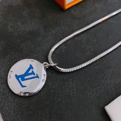 Louis Vuitton Luxury Men Womens Necklace