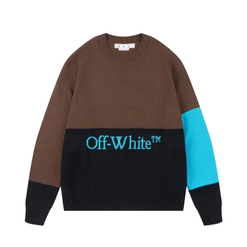 Off-White Men Womens Sweater Luxury Brand Womens Knitwear Top Quality   