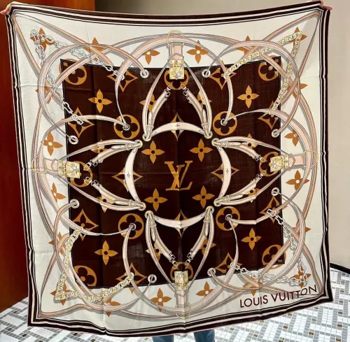 Louis Vuitton Scarves Womens Fashion Scarf with Original Box   