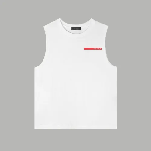 Prada Luxury Brand Men Womens Tank Top T-Shirt   