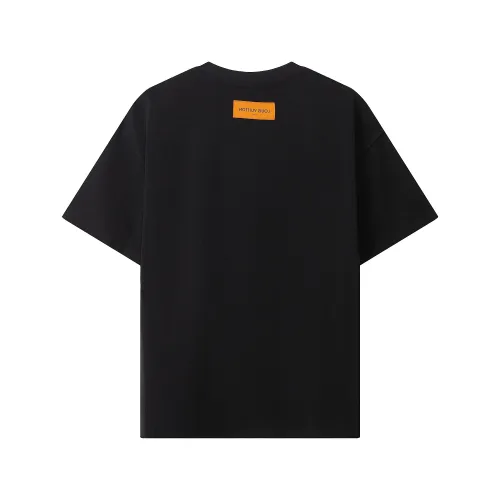 Louis Vuitton Luxury Brand Men Womens Short Sleeve T-Shirt Embossed LV T-Shirt   
