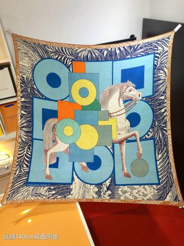 Hermes Scarves Womens Fashion Scarf Shawl 056
