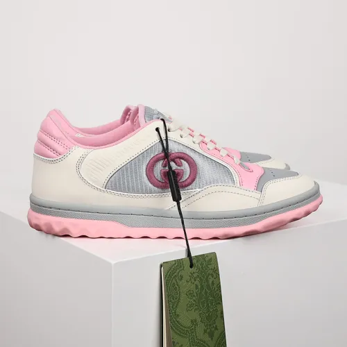 Gucci Womens Shoes Sneakers Luxury Brand Women's MAC80 sneaker in off white leather with Original Box Whatsapp 