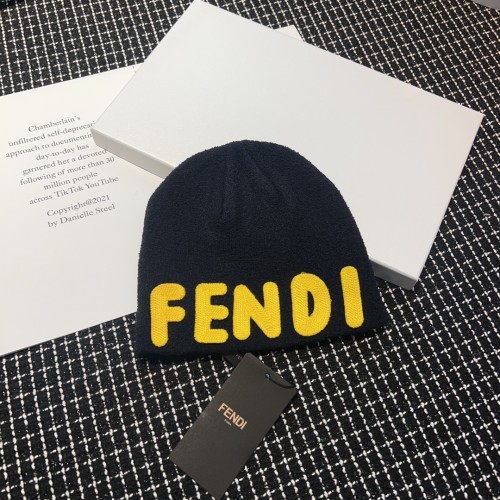 Fendi Men Womens Knit Hat Luxury Brand Design Fendi Cap with Original Box  