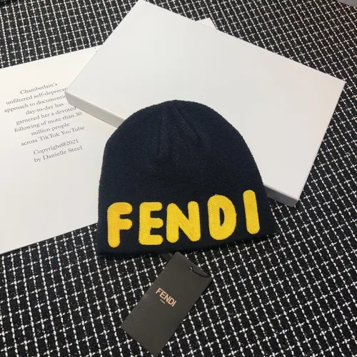 Fendi Men Womens Knit Hat Luxury Brand Design Fendi Cap with Original Box  