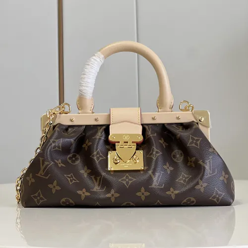Louis Vuitton Womens Bags Messenger Shoulder Bags Luxury Brand Monogram Clutch M46544 with Original Box