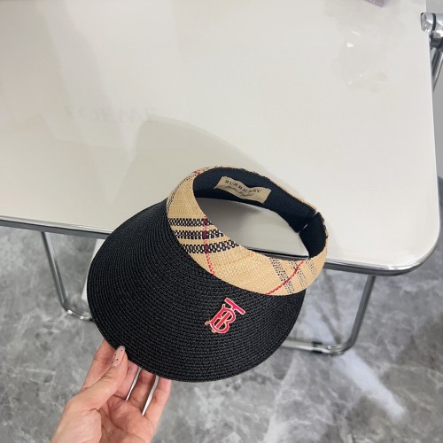 Burberry Womens Mens Cap Visor Hat Luxury Brand with Original Box  