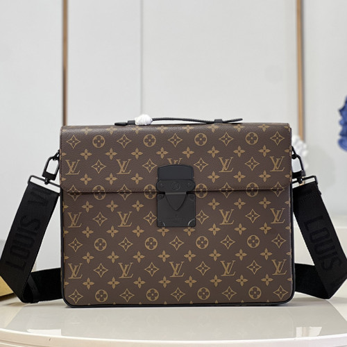 Louis Vuitton Womens Mens Shoulder Bags Handbags Luxury Brand Fashion S LOCK BRIEFCASE M20835