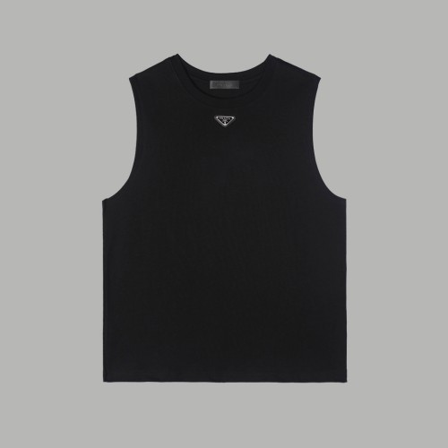 Prada Luxury Brand Men Womens Tank Top T-Shirt   