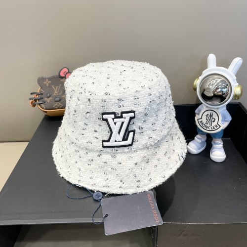 Louis Vuitton Womens Mens Cap Bucket Hat Luxury Brand with Original Box  