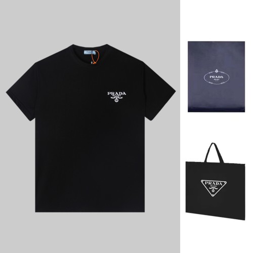 Prada Luxury Brand Men Womens Short Sleeve T-Shirt   