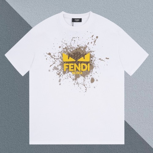 Fendi Luxury Brand Women Mens Short Sleeve T-Shirt   