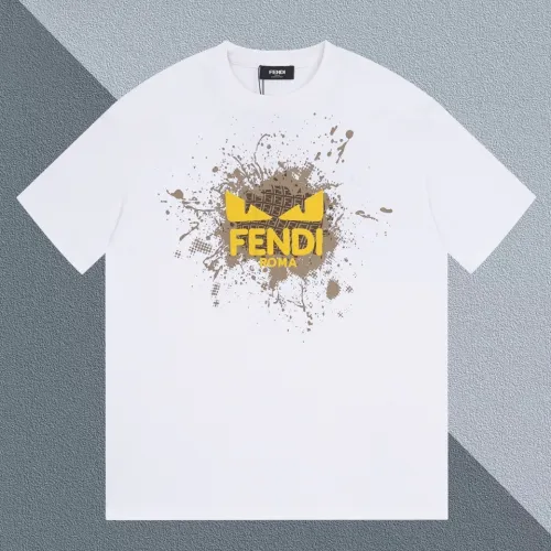 Fendi Luxury Brand Women Mens Short Sleeve T-Shirt   
