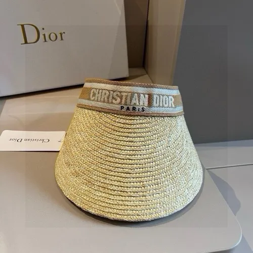 Dior Womens Visor Hat Luxury Brand Design Dior Cap with Original Box  