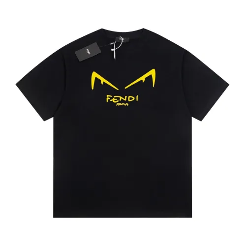 Fendi Luxury Brand Women Mens Short Sleeve T-Shirt   