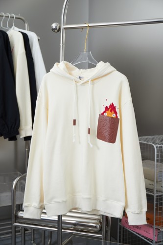 Loewe Womens Mens Hoodie Luxury Brand Mens Sweatshirts   