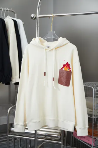 Loewe Womens Mens Hoodie Luxury Brand Mens Sweatshirts   