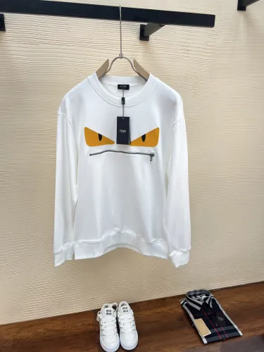 Fendi Womens Mens Sweatshirt Luxury Brand Mens Sweatshirts   
