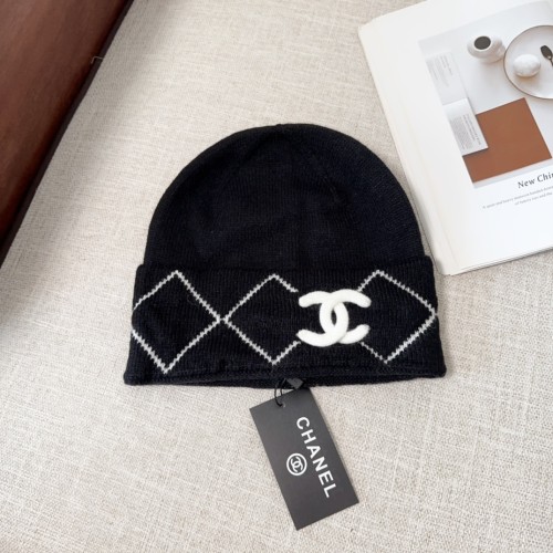 Chanel Womens Hats Luxury Brand Knit Hat with Original Box  