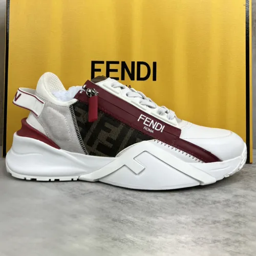 Fendi Mens Shoes Fashion Sneakers Luxury Brand Casual Fendi Flow Low-Top Sneakers Shoes for Men with Original Box Whatsapp 
