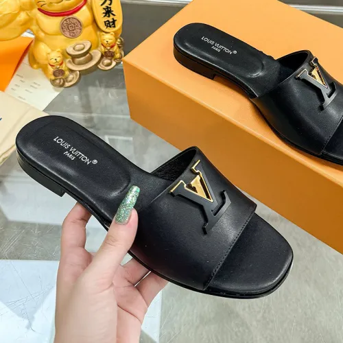 Louis Vuitton Womens Shoes Sandals Slippers Luxury Brand with Original Box  