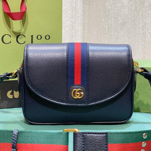 Gucci Womens Mens Bags Crossbody Shoulder Messenger Bags Luxury Brand Ophidia mini GG shoulder bag with Original Box 722117 FAAX3 9789