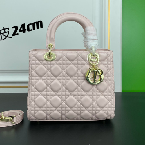 Dior Womens Bags Handbags Luxury Fashion MINI LADY DIOR BAG M0505OWCB_M323 with Original Box  