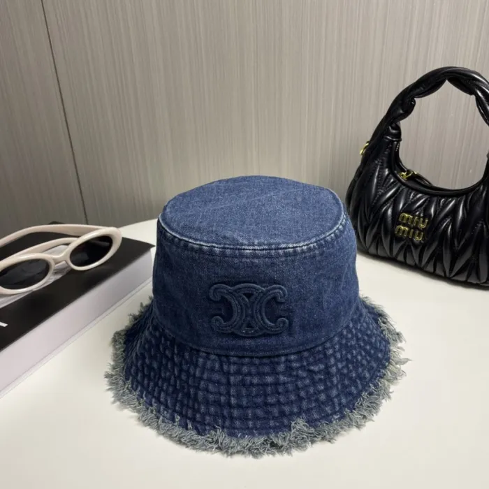 Celine Womens Hats Luxury Brand Design Celine Bucket Hat with Original Box  