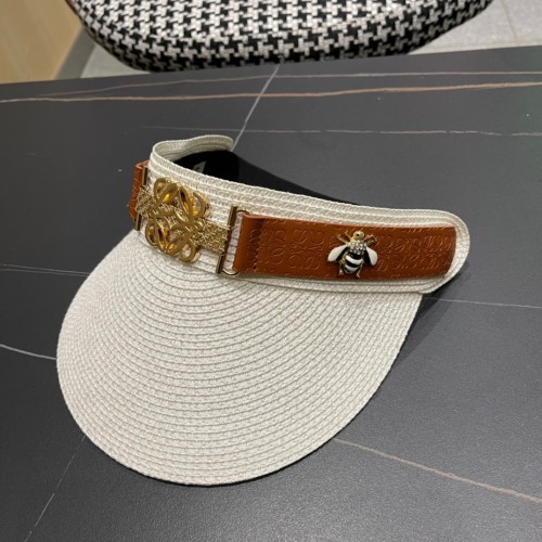 Loewe Womens Visor Hat Luxury Brand Design Loewe Hats with Original Box  