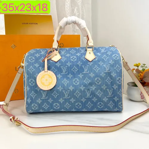 Louis Vuitton Womens Bags Luxury Brand Fashion Type Louis Vuitton SPEEDY BANDOULIÈRE 35 with Original Box  