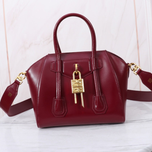 Givenchy Bags Womens Handbags Luxury Brand MINI ANTIGONA LOCK BAG IN BOX LEATHER   
