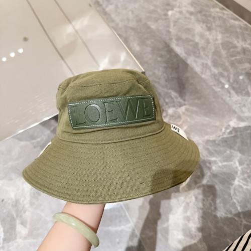Loewe Men Womens Bucket Hat Luxury Brand Design Loewe Hats Fisherman hat in canvas with Original Box  