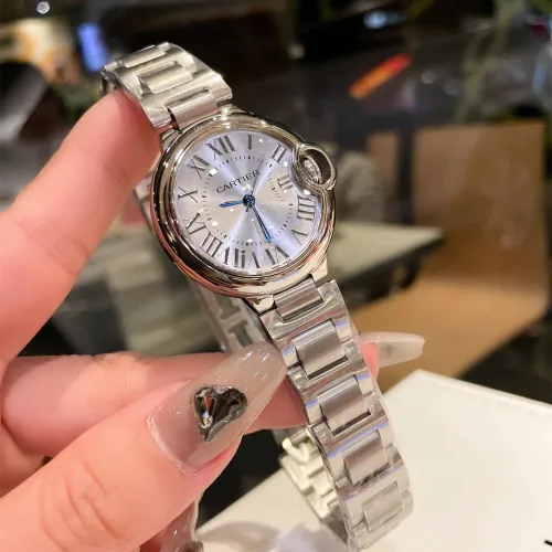 Cartier Womens Watch Luxury Brand Design Fashion Type with Original Box
