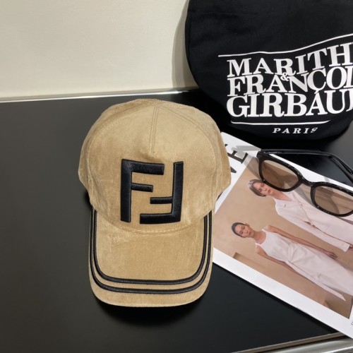 Fendi Men Womens Baseball Hat Luxury Brand Design Fendi Cap with Original Box  