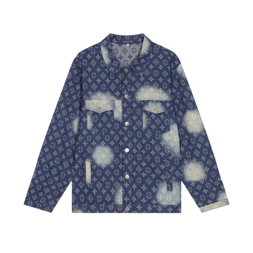 Louis Vuitton Men Womens Jackets Denim Luxury Brand Mens Jackets Top Quality   