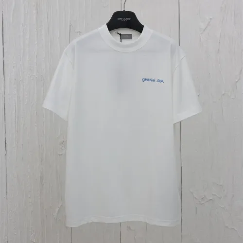Doir Luxury Brand Women Mens Short Sleeve T-Shirt Christian Dior Tag T-shirt, Relaxed Fit 443J696B0554_C085   