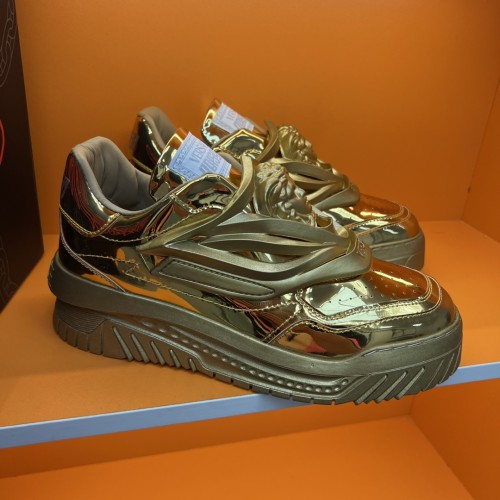 Versace Men Shoes Fashion Sneakers Luxury Brand with Original Box Top Quality Breathable Versace Odissea Sneaker with Original Box
