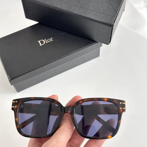 Dior Sunglasses Luxury Brand Men Womens Sunglasses with Original Box  Diorsignature S7f